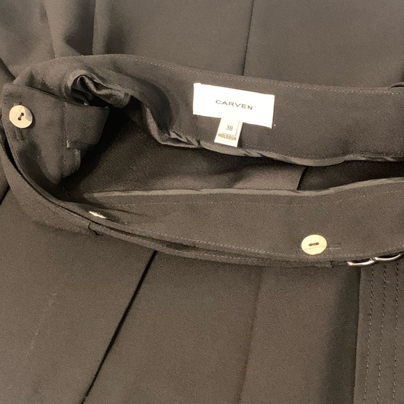 Carven Belted Wrap Skirt - Black - Picture 4 of 6